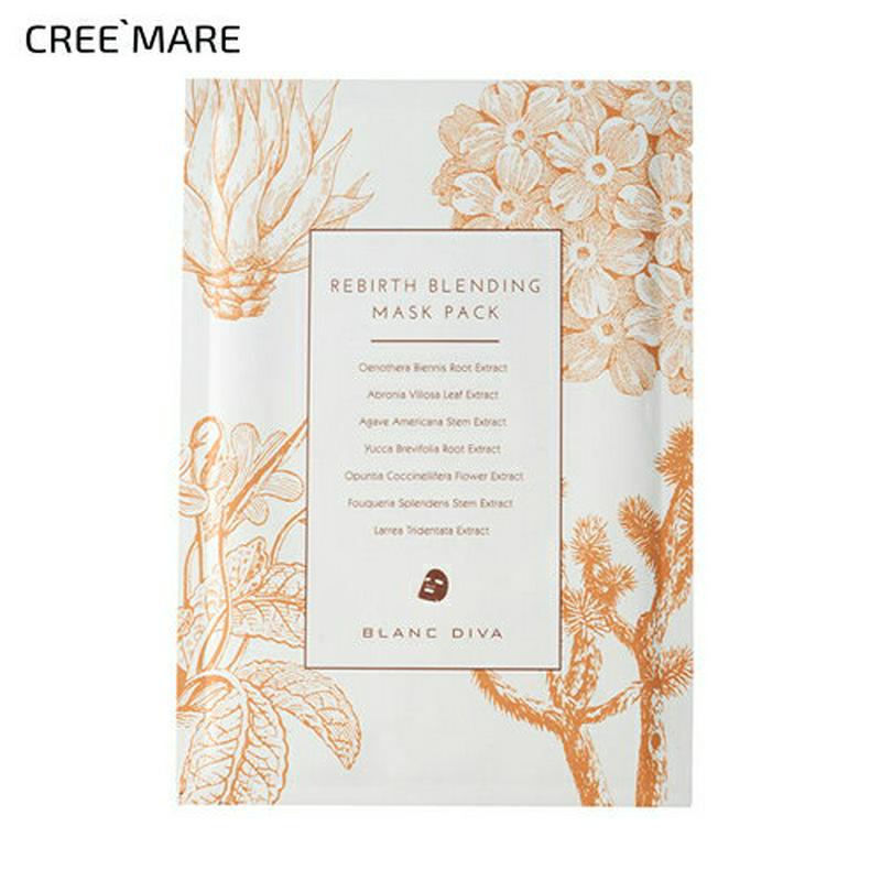 [ブランディバ]リバースブレンディングマスクパック 1枚・48498 コスメ cosme 【SKINCARE】BLANCDIVA パック マスクパック フェイスパック マスクシート シートマスク 水分 敏感肌 韓国 韓国コスメ ブランディバ