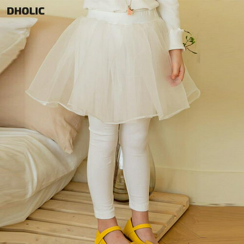 【新作10%OFF】チュールスカートレギンス・p005661 キッズ【3~8才】【pt】【スカートレギンス スカート レギンス 