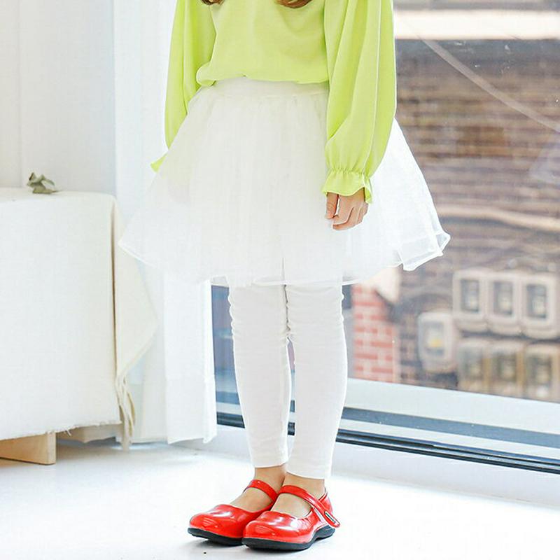 【新作10%OFF】チュールスカートレギンス・p005661 キッズ【3~8才】【pt】【スカートレギンス スカート レギンス 