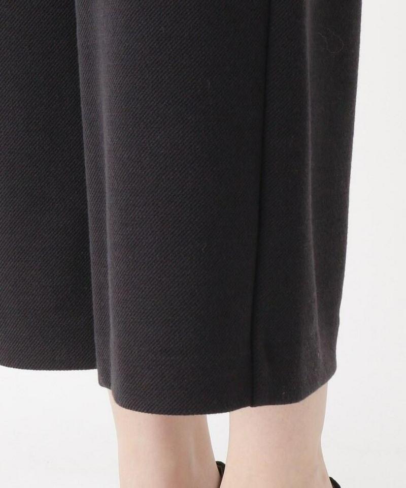 起毛ツイルワイドパンツ