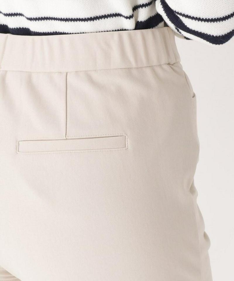シンプルストレッチテーパードパンツ