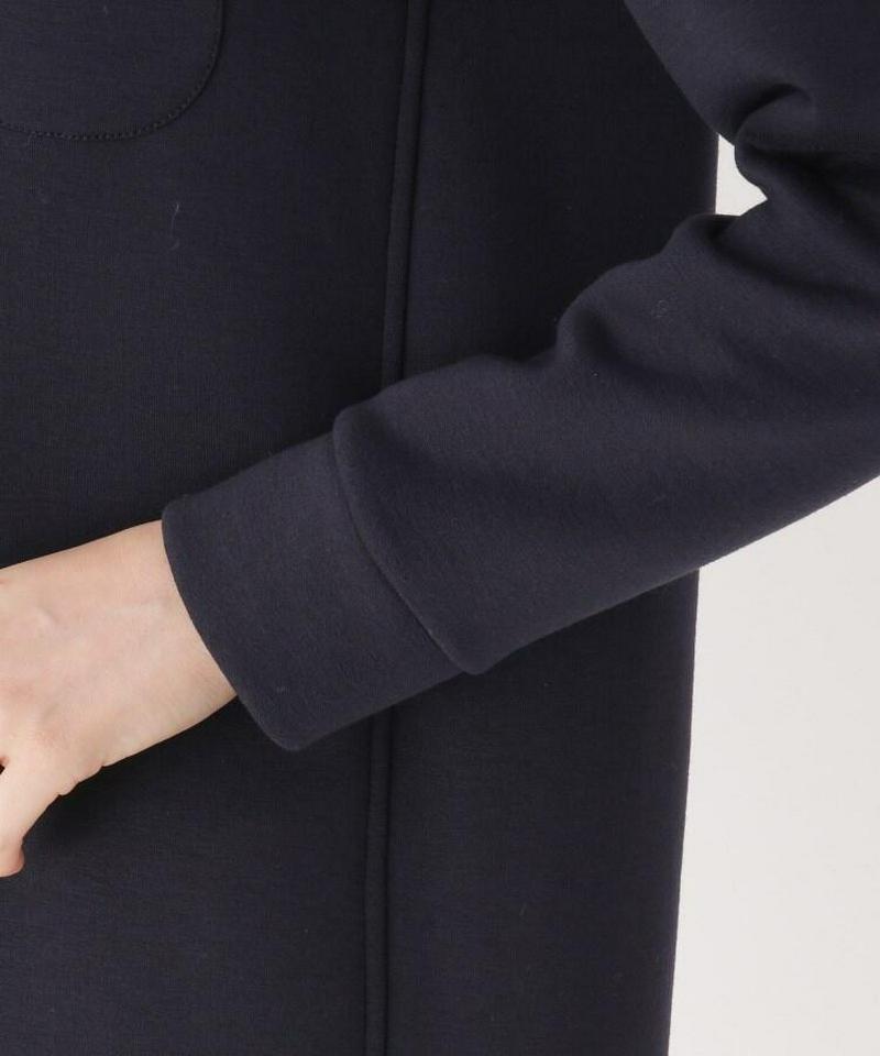 レーヨン混縦長シルエットワンピース
