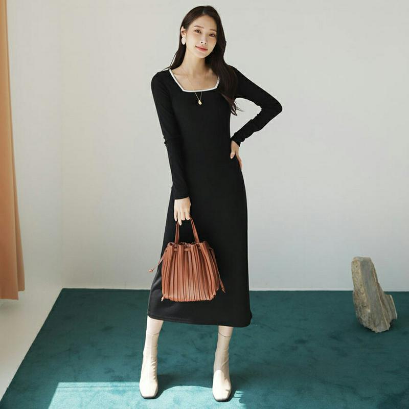 【新作10%OFF】2WAY配色ワンピ−ス・全3色・t64250 レディース【ops】【ワンピース ロング ロングワンピース 長