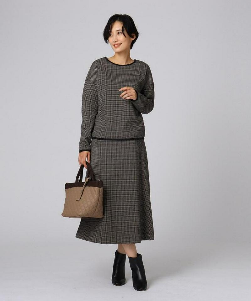 サルティーリバーチェックプルオーバー