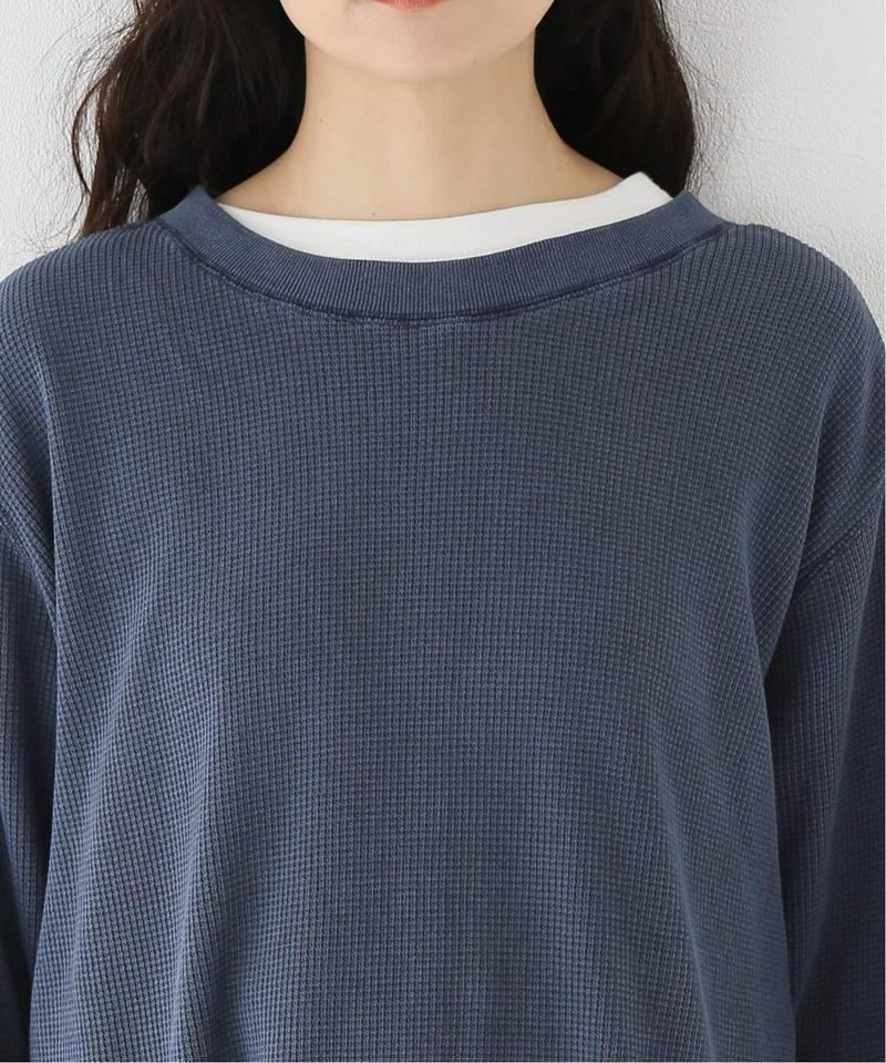 ピグメントワッフルプルオーバー◆（JOURNAL STANDARD relume）