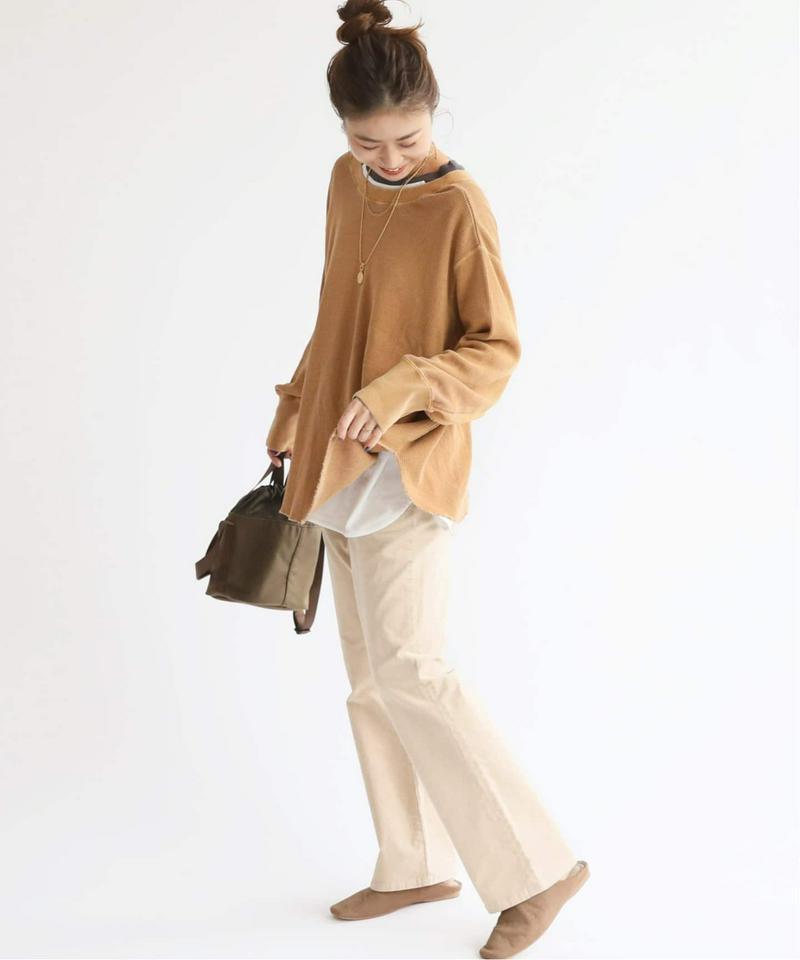 ピグメントワッフルプルオーバー◆（JOURNAL STANDARD relume）