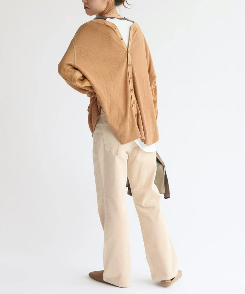 ピグメントワッフルプルオーバー◆（JOURNAL STANDARD relume）