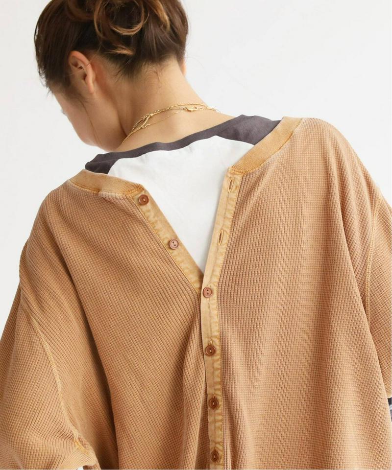 ピグメントワッフルプルオーバー◆（JOURNAL STANDARD relume）