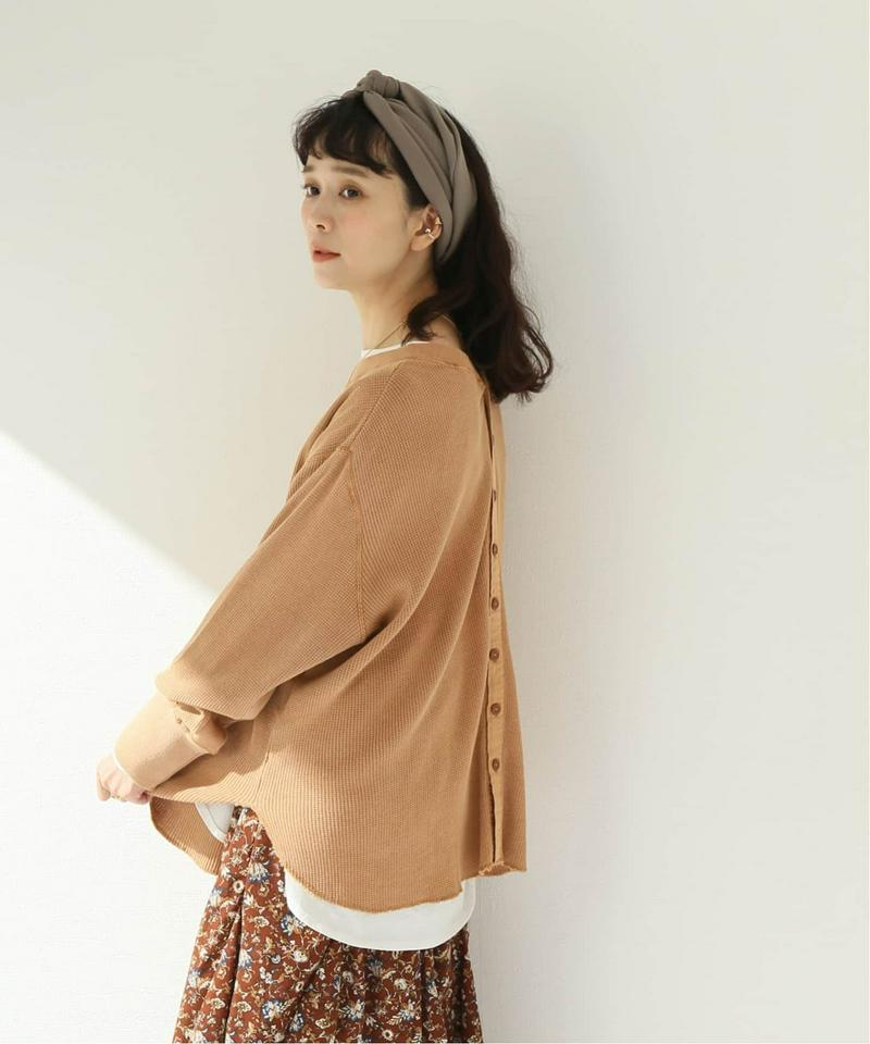 ピグメントワッフルプルオーバー◆（JOURNAL STANDARD relume）