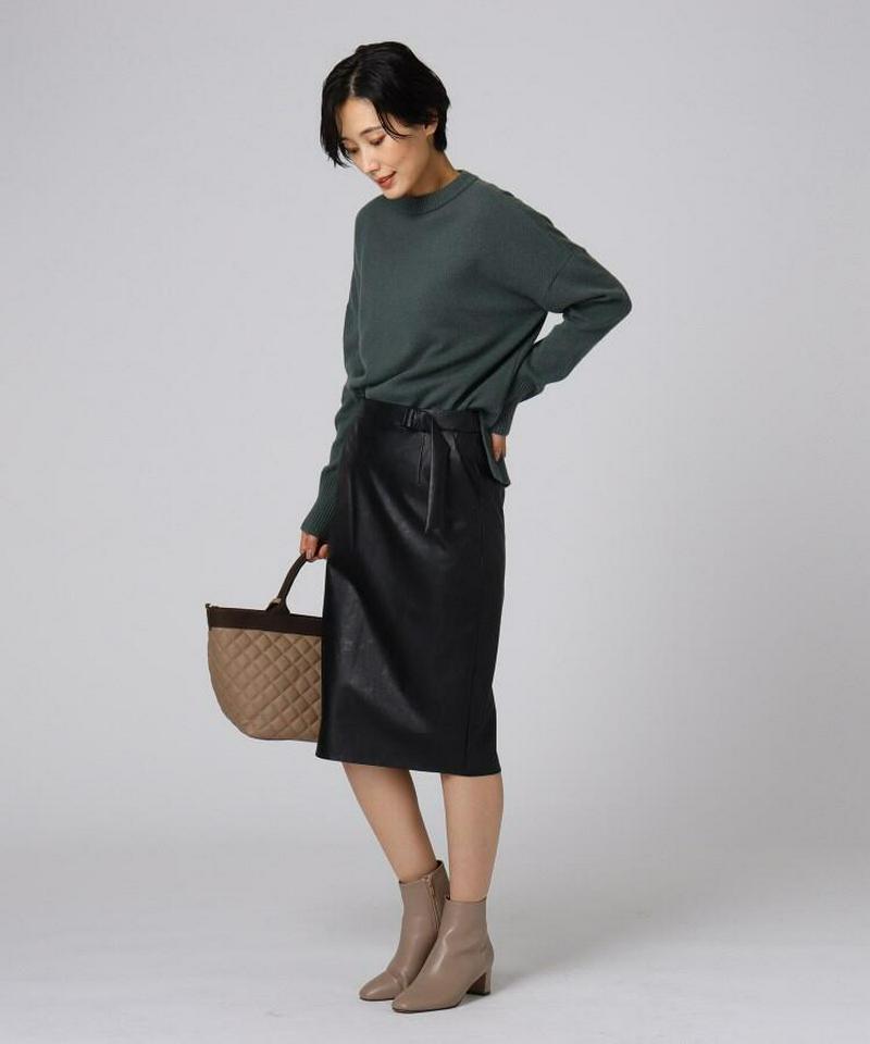 シルクカシミヤニットプルオーバー