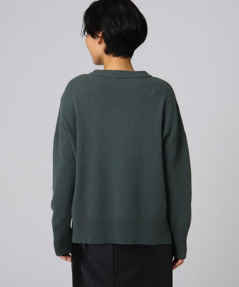 シルクカシミヤニットプルオーバー