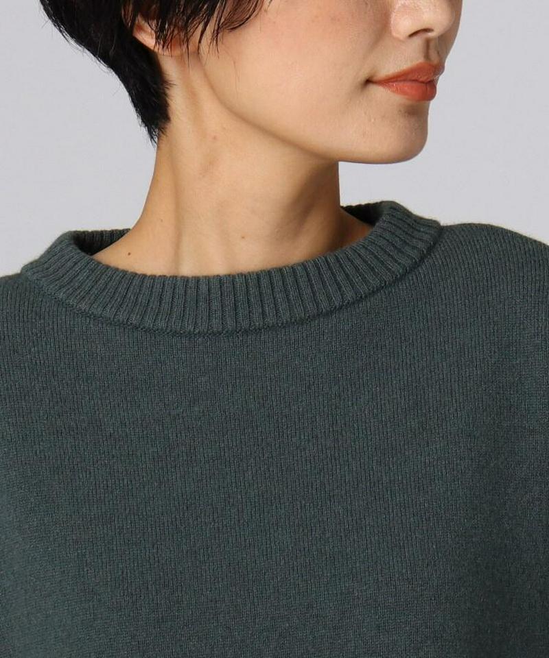 シルクカシミヤニットプルオーバー