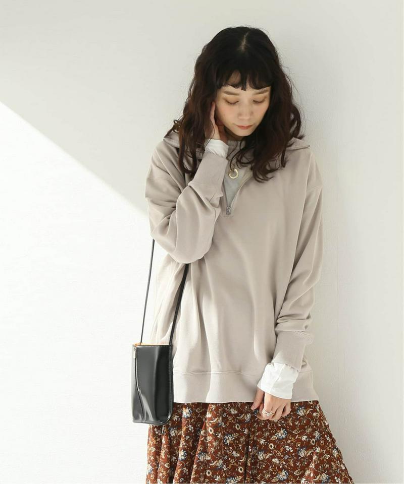 ミニ裏毛ハーフZIPプルオーバー（JOURNAL STANDARD relume）