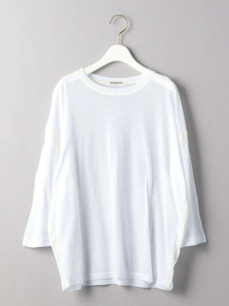 <NEWDOSE> カラーステッチTシャツо