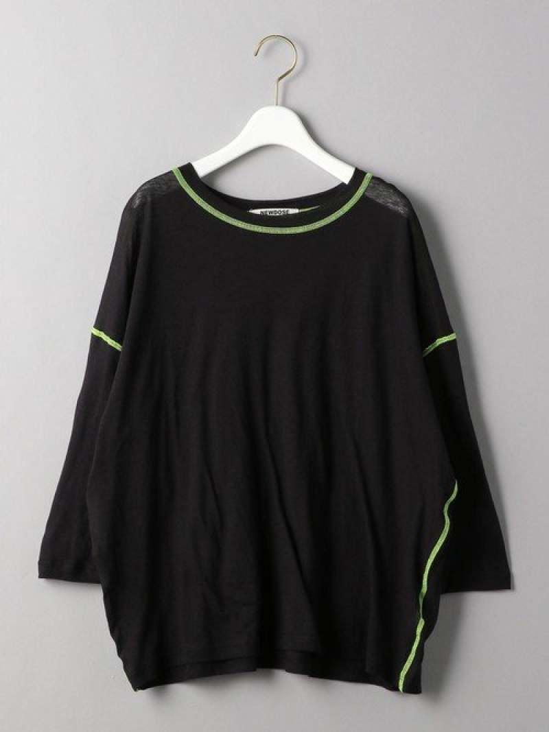 <NEWDOSE> カラーステッチTシャツо
