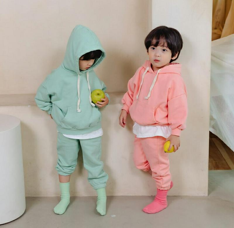 【只今15%OFF】マフポケットフーディ上下SET・u06955 キッズ【3~8才】【set】【セットアップ セット setup