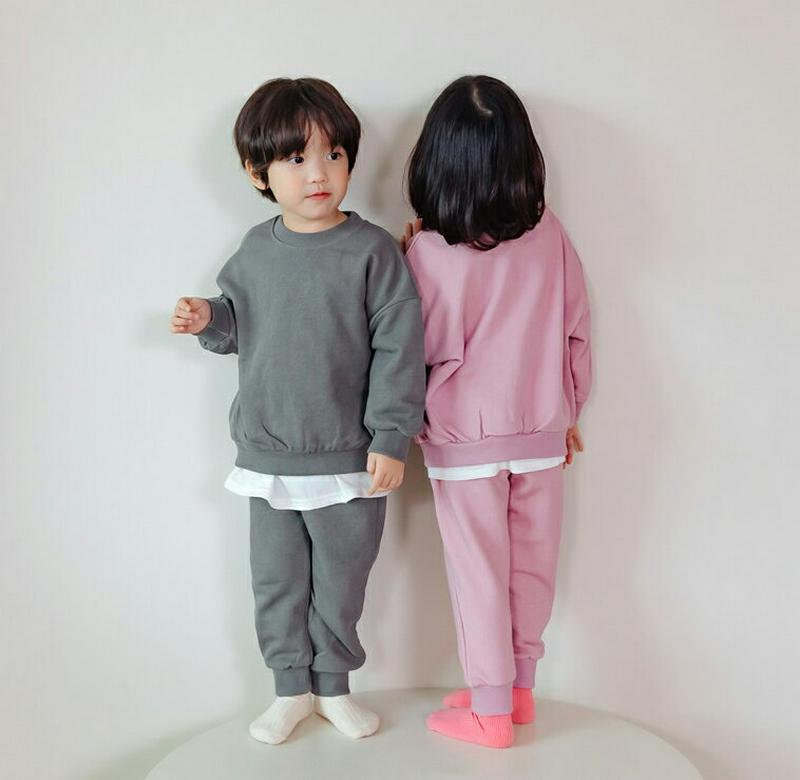 【只今15%OFF】ピグメントスウェット上下SET・u06959 キッズ【3~8才】【set】【セットアップ セット setup