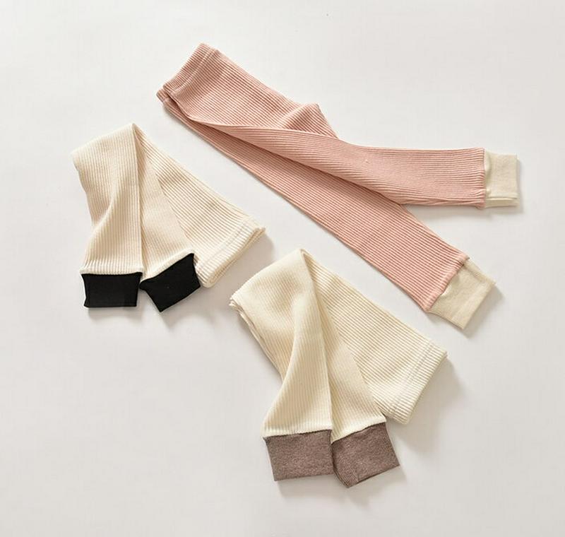 【只今15%OFF】ボーダースウェット&リブレギンスSET・u07301 キッズ【3~8才】【set】【セットアップ セット s