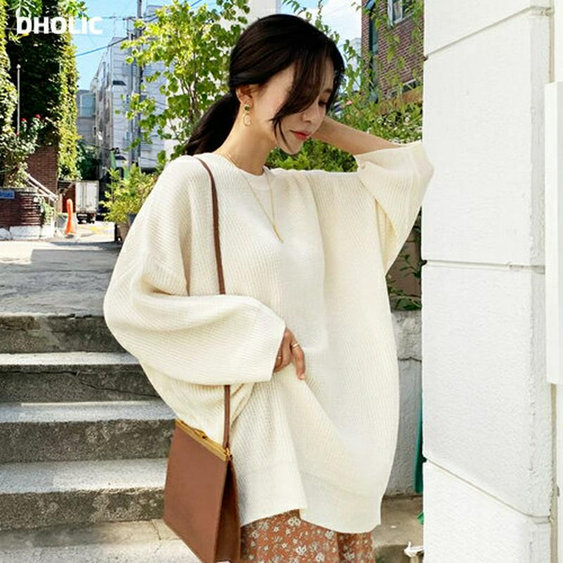 【新作10%OFF】ボクシーニット・全4色・b55879 レディース【tops】【韓国 ファッション トップス ニット ニットト