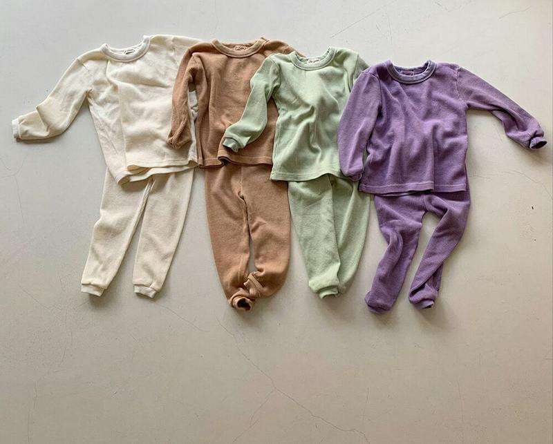 【新作10%OFF】リブ上下SET・u06924 キッズ【3~8才】【set】【セット セットアップ setup set 上下 