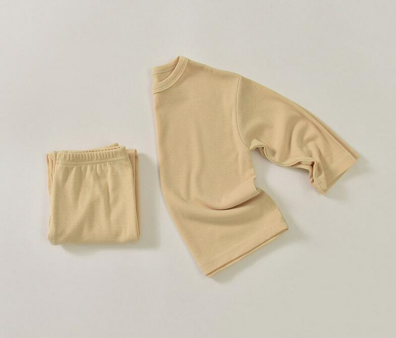 【新作10%OFF】Tシャツ&パンツSET・u07299 キッズ【3~8才】【uw】【ルームウェア 部屋着 パジャマ 上下 セッ