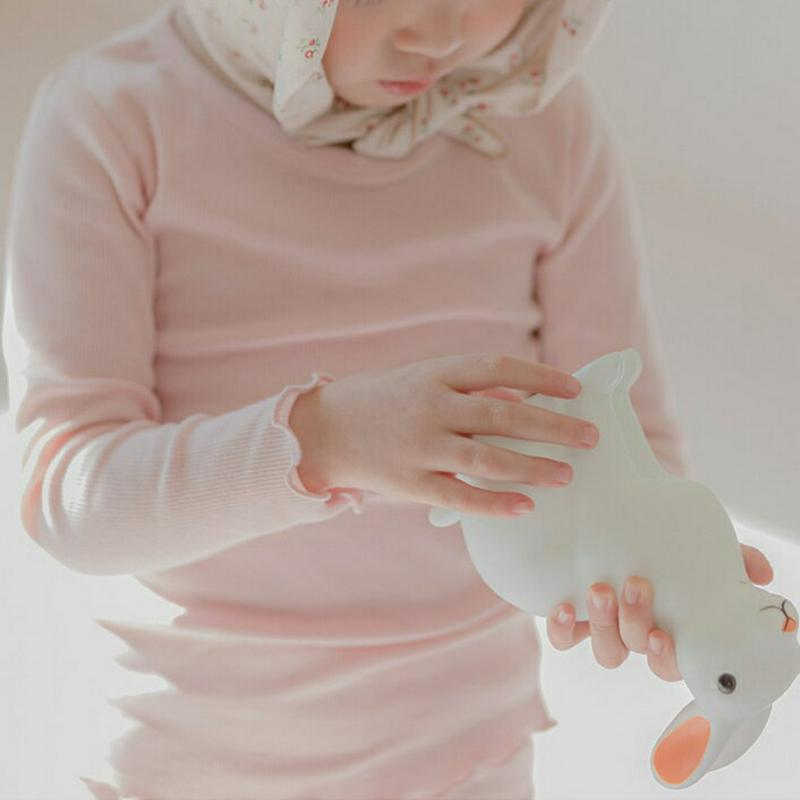 メロウヘムTシャツルームウェアSET(ピンク)・p005881 キッズ【3~8才】【uw】【パジャマ　ルームウェア 部屋着 トップス Tシャツ 長袖 ズボン ボトムス 可愛い かわいい 春 秋 女の子 韓国 韓国子供服 子供 こども 子供服 こども服】【KIDS】