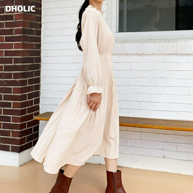 【新作10%OFF】ストラップ付プリーツワンピース・全3色・t55933 レディース【ops】【韓国 ファッション ワンピース 