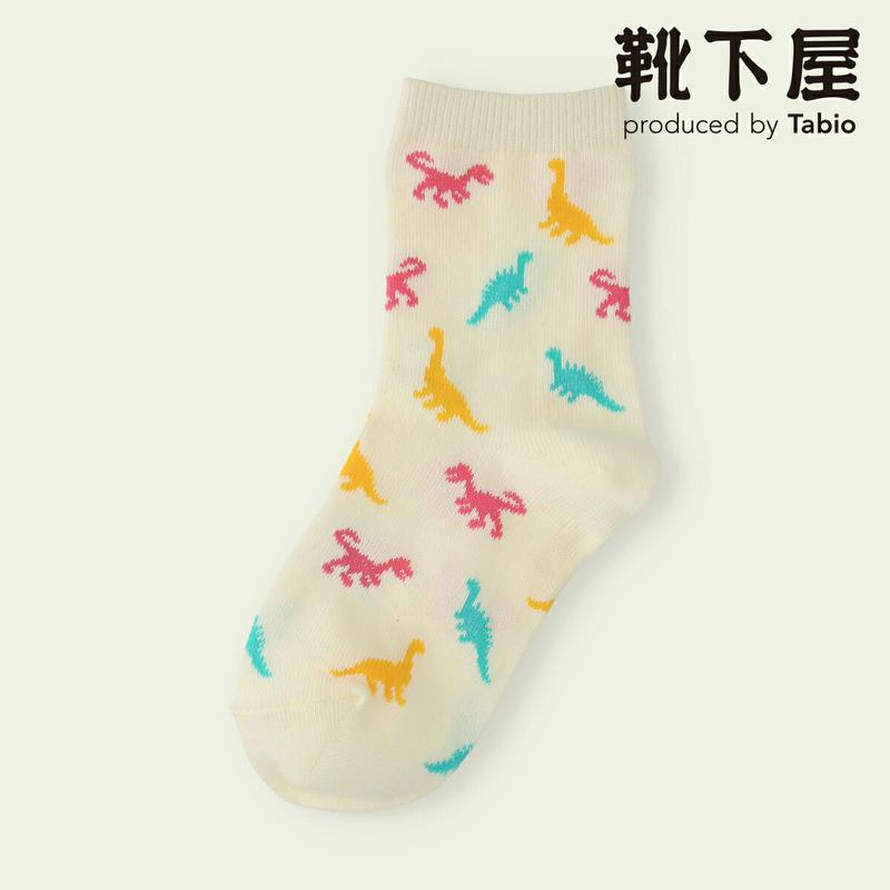 【全品送料無料～6/26 09:59迄】【あす楽】【公式 Mighty Soxer】キッズ 恐竜柄ショートソックス 19.0～21.0cm / 靴下屋 靴下 タビオ マイティソクサー くつ下 ショート キッズ 黒 日本製