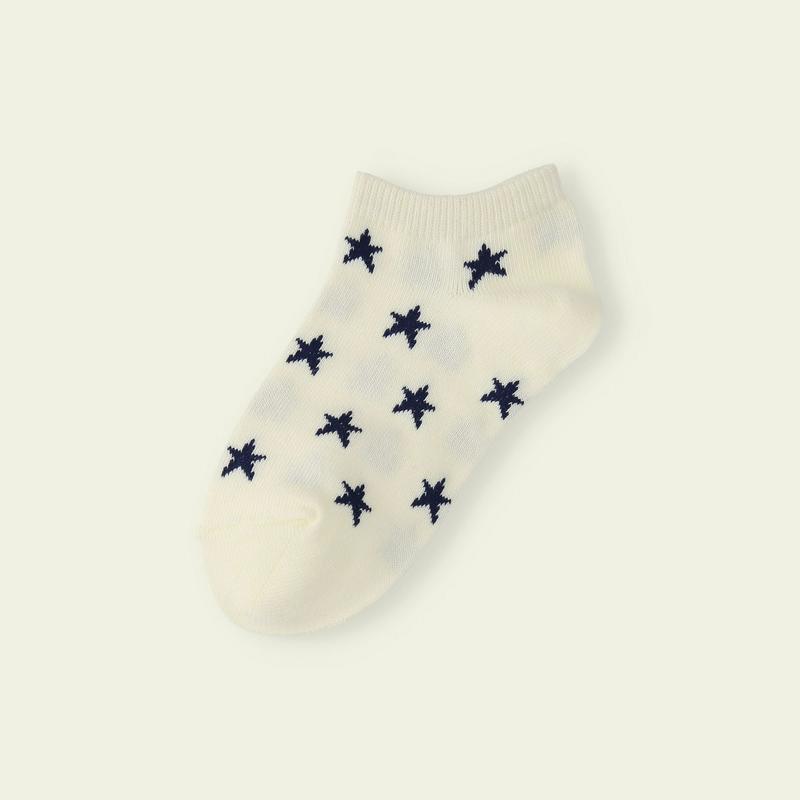 【クーポンで3足1,100円】【Mighty Soxer】 キッズ 星柄スニーカー用ソックス 13.0〜15.0cm / 靴下屋 3pairs 靴下 タビオ マイティソクサー くつ下 キッズ 日本製 2212ka