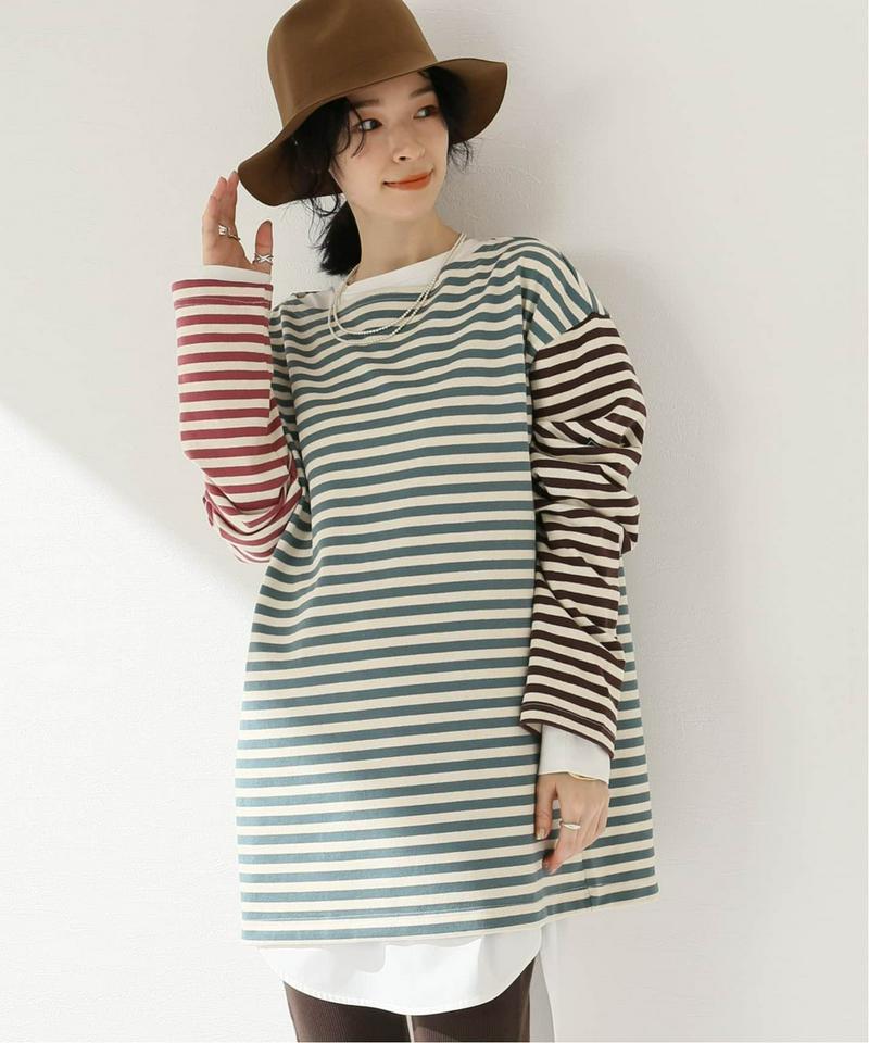 【WIFFLE/ウィッフル】ボーダーTEE◆（JOURNAL STANDARD relume）
