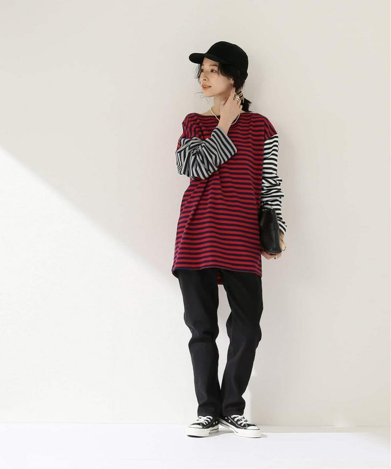 【WIFFLE/ウィッフル】ボーダーTEE◆（JOURNAL STANDARD relume）