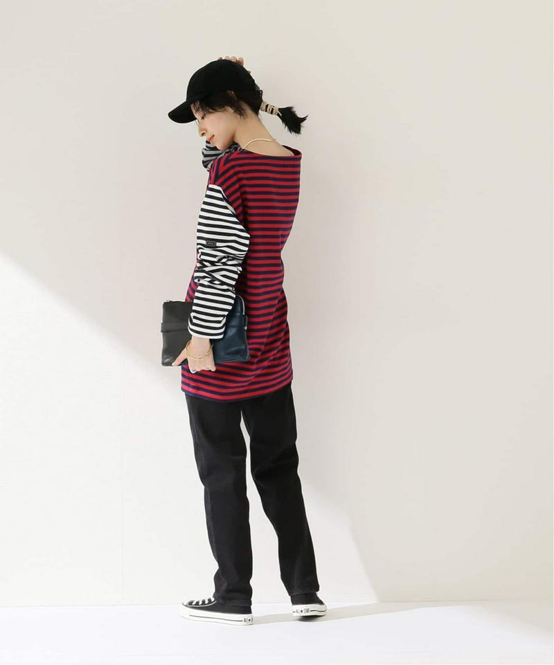 【WIFFLE/ウィッフル】ボーダーTEE◆（JOURNAL STANDARD relume）