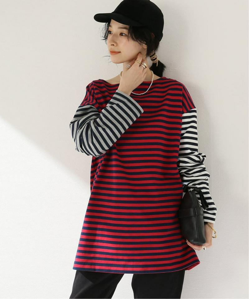 【WIFFLE/ウィッフル】ボーダーTEE◆（JOURNAL STANDARD relume）