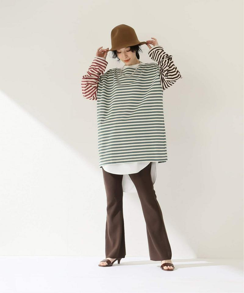 【WIFFLE/ウィッフル】ボーダーTEE◆（JOURNAL STANDARD relume）