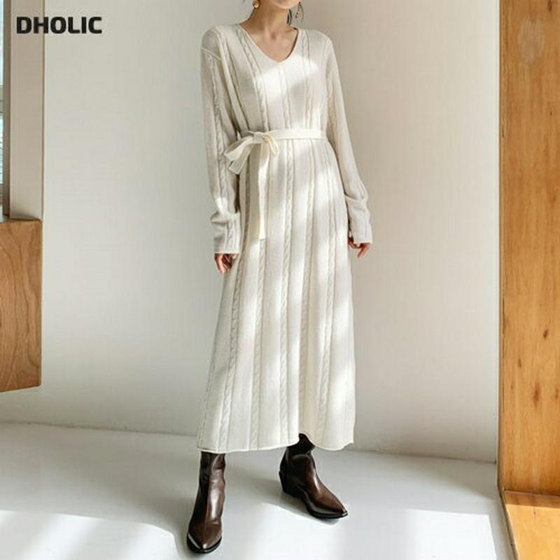 【新作10%OFF】ストラップ付ツイストニットワンピース・全3色・t56991 レディース【ops】【韓国 ファッション ワンピ