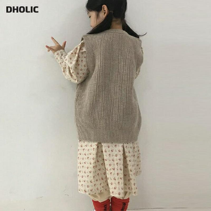 【新作10%OFF】2TYPEフラワーワンピース・u06461 キッズ【3~8才】【ops】【ワンピース ロング ロングワンピー