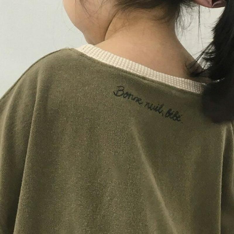 【新作10%OFF】バックレタリングスウェット・u06469 キッズ【3~8才】【tops】【トップス スウェット トレーナー 