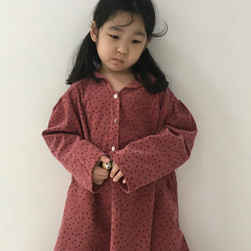 【新作10%OFF】パターンワンピース・u06427 キッズ【3~8才】【ops】【ワンピース ロング ロングワンピース 長袖 