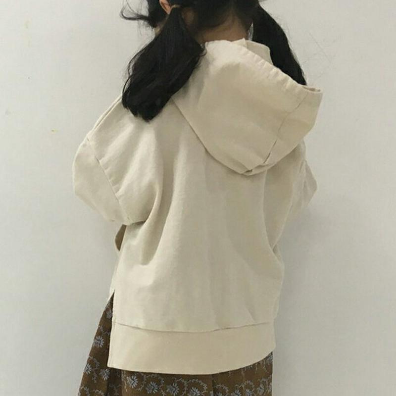 【新作10%OFF】サイドスリットフーディ・u06455 キッズ【3~8才】【tops】【トップス スウェット パーカー 長袖 