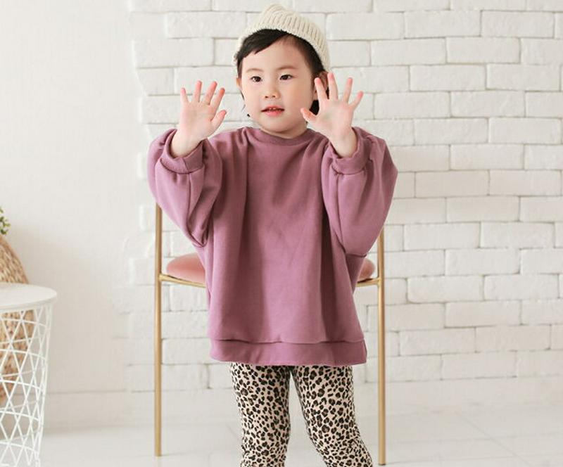 ベーシックコットンスウェット・p006238 キッズ【3~8才】【tops】【トップス　スウェット トレーナー 長袖 ゆったり ラフ カジュアル 単色 無地 シンプル ベーシック 秋 冬 女の子 男の子 韓国 韓国子供服 子供 こども 子供服 こども服】【KIDS】