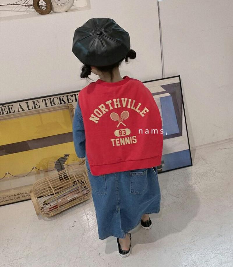 デニムワンピース・u06008 キッズ【3~8才】【ops】【ワンピース ロングワンピース 長袖 デニム デニムワンピース 春 