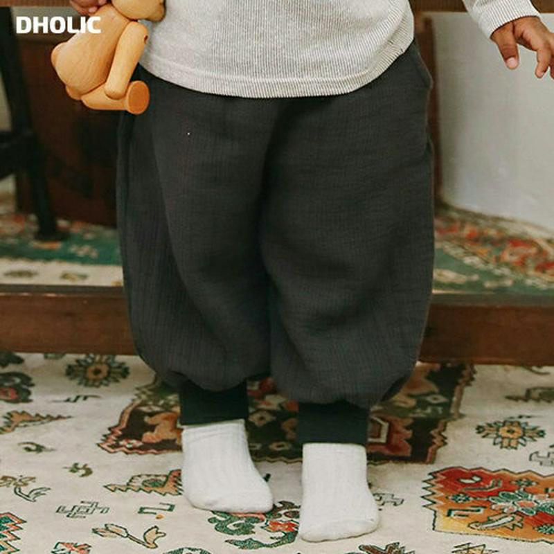 バルーンパンツ・u06261 キッズ【3~8才】【pt】【パンツ ズボン 長ズボン バルーンパンツ ワイド 単色 無地 シンプル