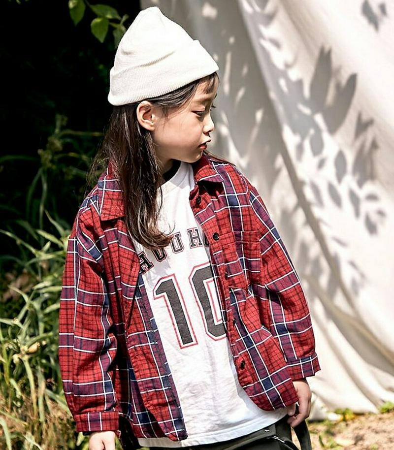 【新作10%OFF】チェックシャツ・u06447 キッズ【3~8才】【bl】【トップス シャツ チェック柄 チェックシャツ 長袖