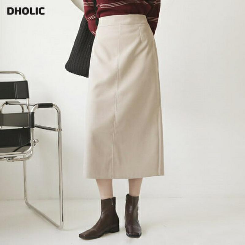 【新作10%OFF】バックスリットペンシルスカート・全3色・t64467 レディース【sk】【韓国 ファッション ボトムス スカ