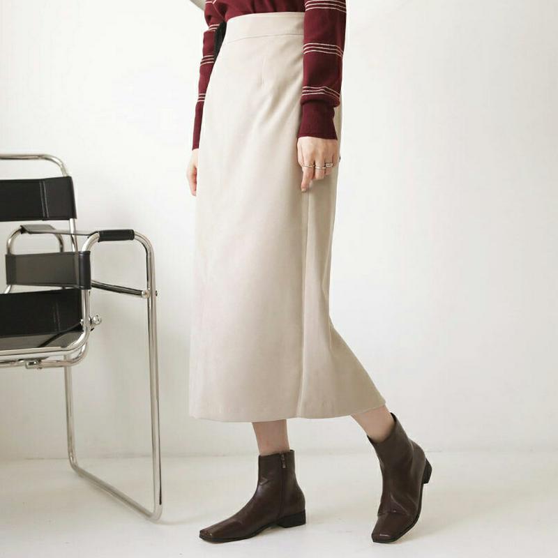 【新作10%OFF】バックスリットペンシルスカート・全3色・t64467 レディース【sk】【韓国 ファッション ボトムス スカ