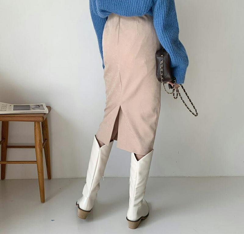 【新作10%OFF】スリットペンシルスカート・全3色・b56964 レディース【sk】【韓国 ファッション ボトムス スカート 