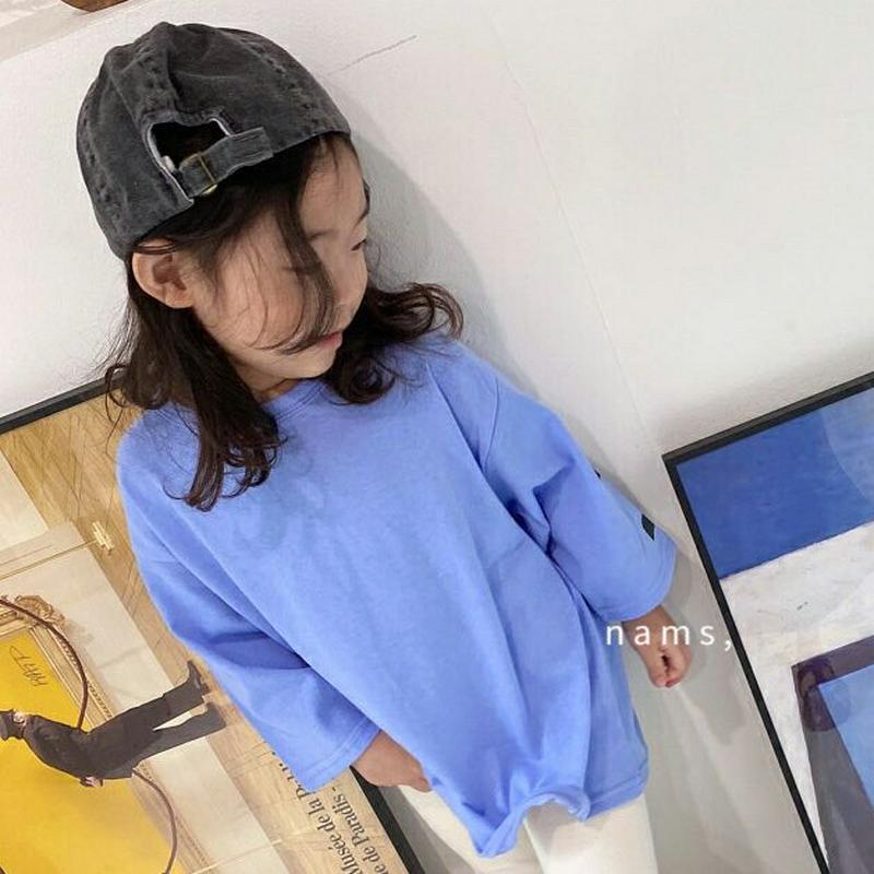 【新作10%OFF】ナンバー長袖Tシャツ・u05997 キッズ【3~8才】【tops】【トップス Tシャツ 長袖 ロンT ナンバ