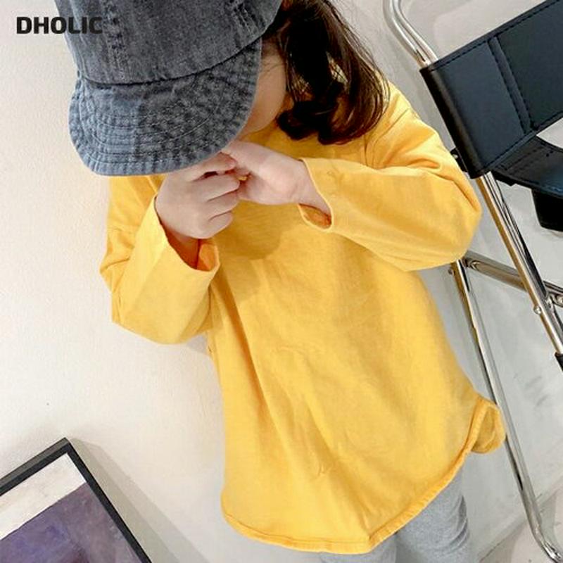 【新作10%OFF】ヘムレタリング長袖Tシャツ・u06000 キッズ【3~8才】【tops】【トップス Tシャツ 長袖 ロンT 