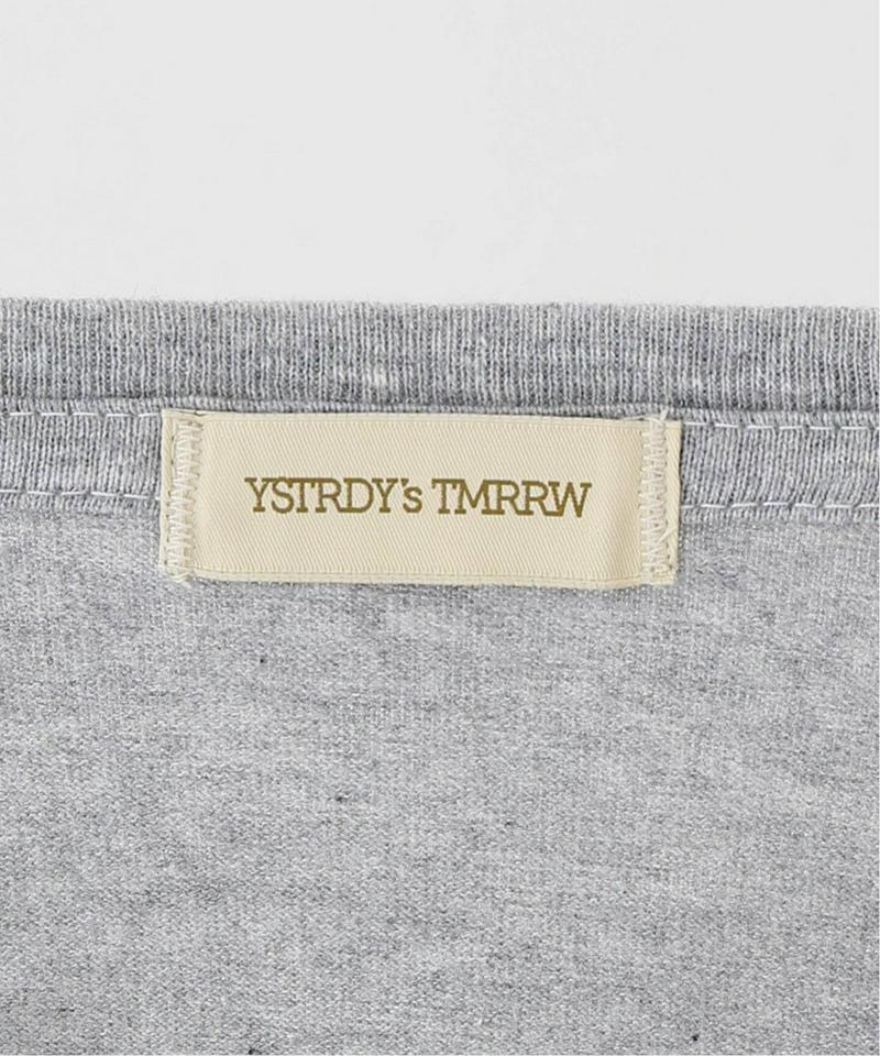 【YSTRDYs TMRRW/イエスタデイズトゥモロー】 LOITERING TEE LS：Tシャツ（JOURNAL STANDARD relume）