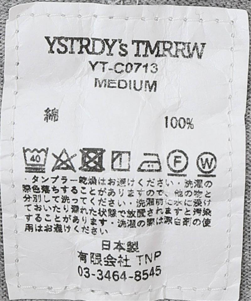 【YSTRDYs TMRRW/イエスタデイズトゥモロー】 LOITERING TEE LS：Tシャツ（JOURNAL STANDARD relume）